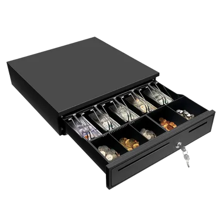 tiroir caisse transparent